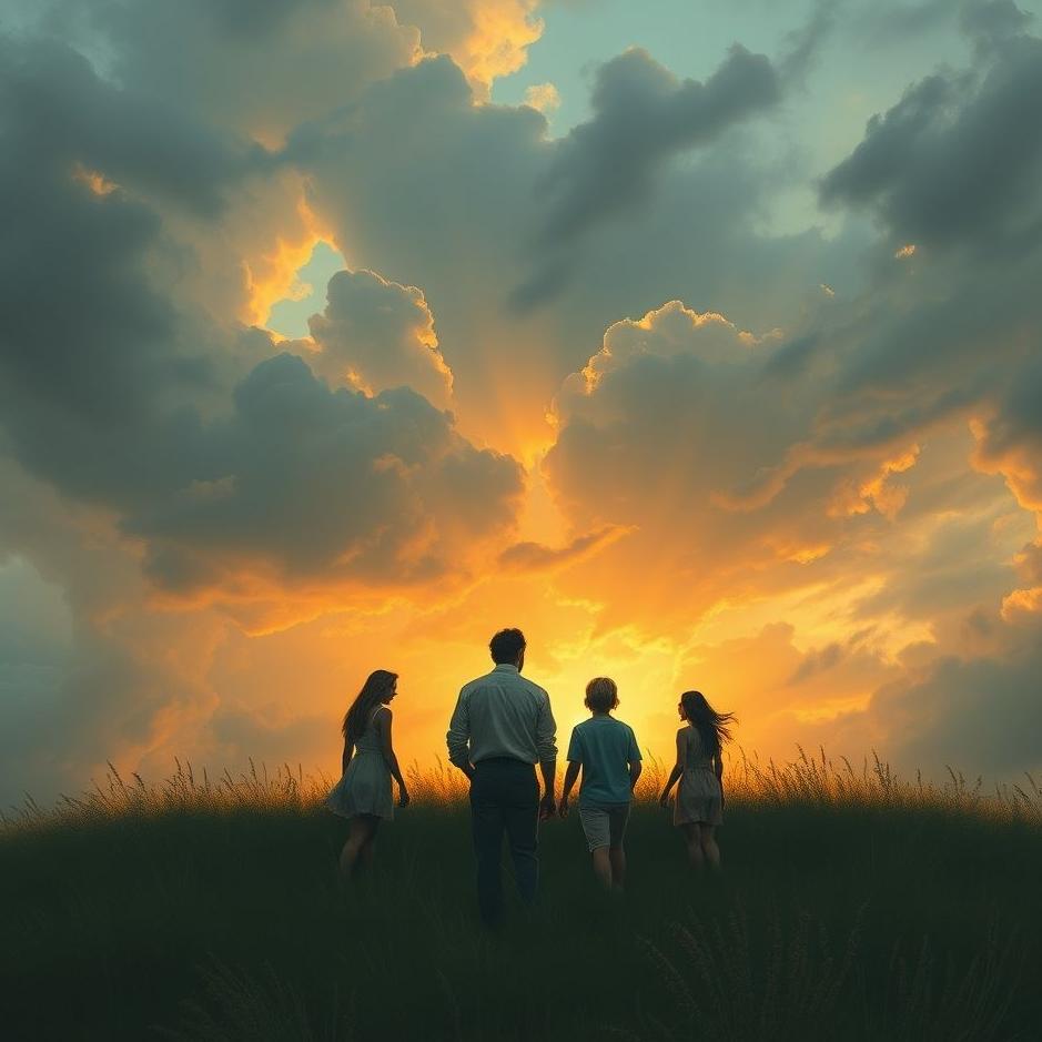 Dream : Staying apart from the family in the dream