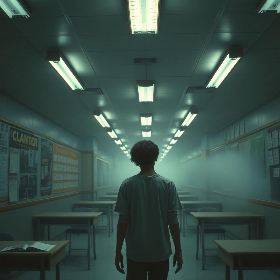 Dream : Staying at school in a dream