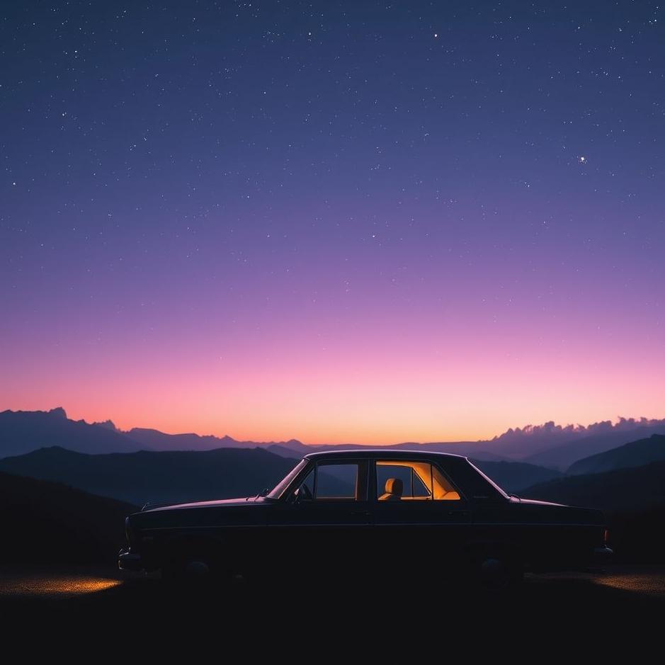 Dream : Staying at selde by car in the dream