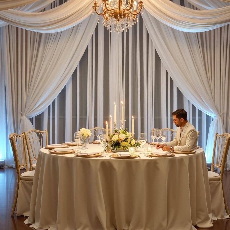 Dream : Staying at the wedding table in a dream