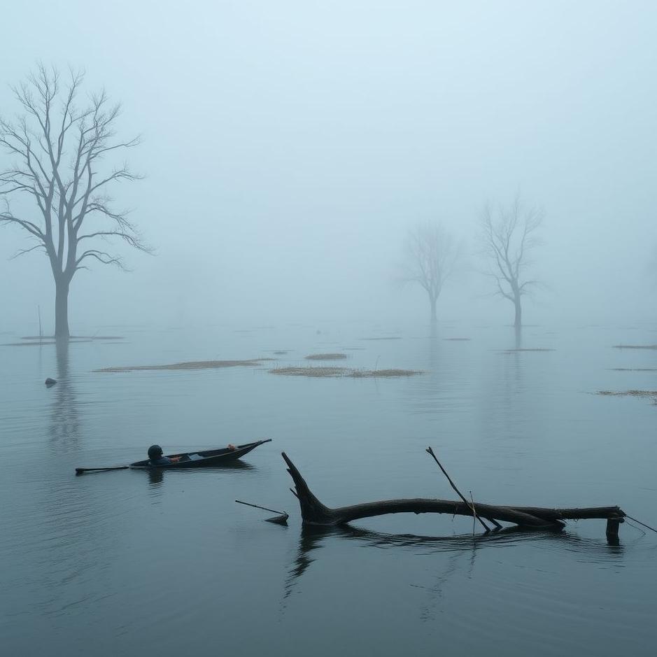Dream : Staying in a flood in a dream