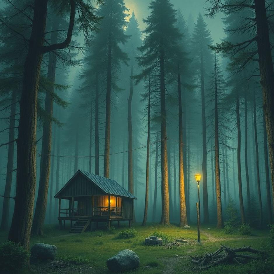 Dream : Staying in the forest in a dream
