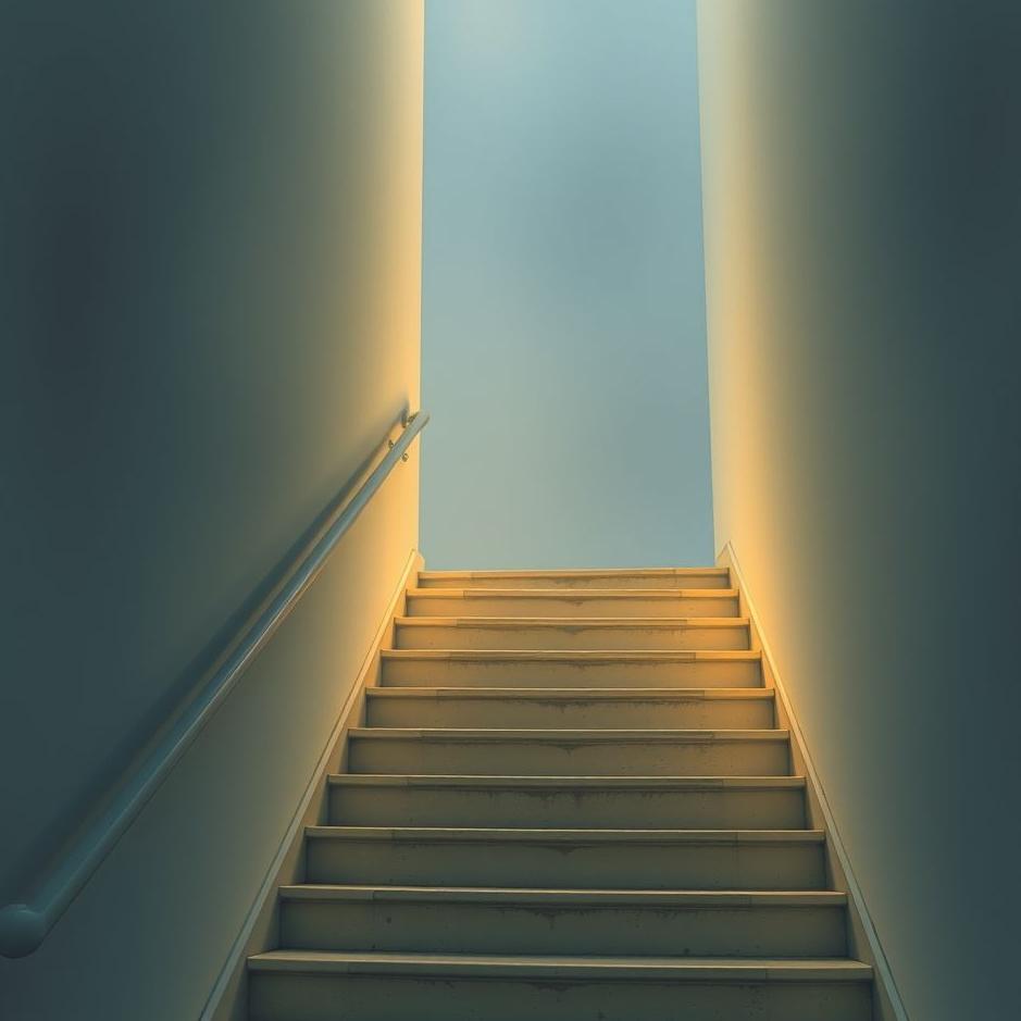 Dream : Staying on the stairs in a dream