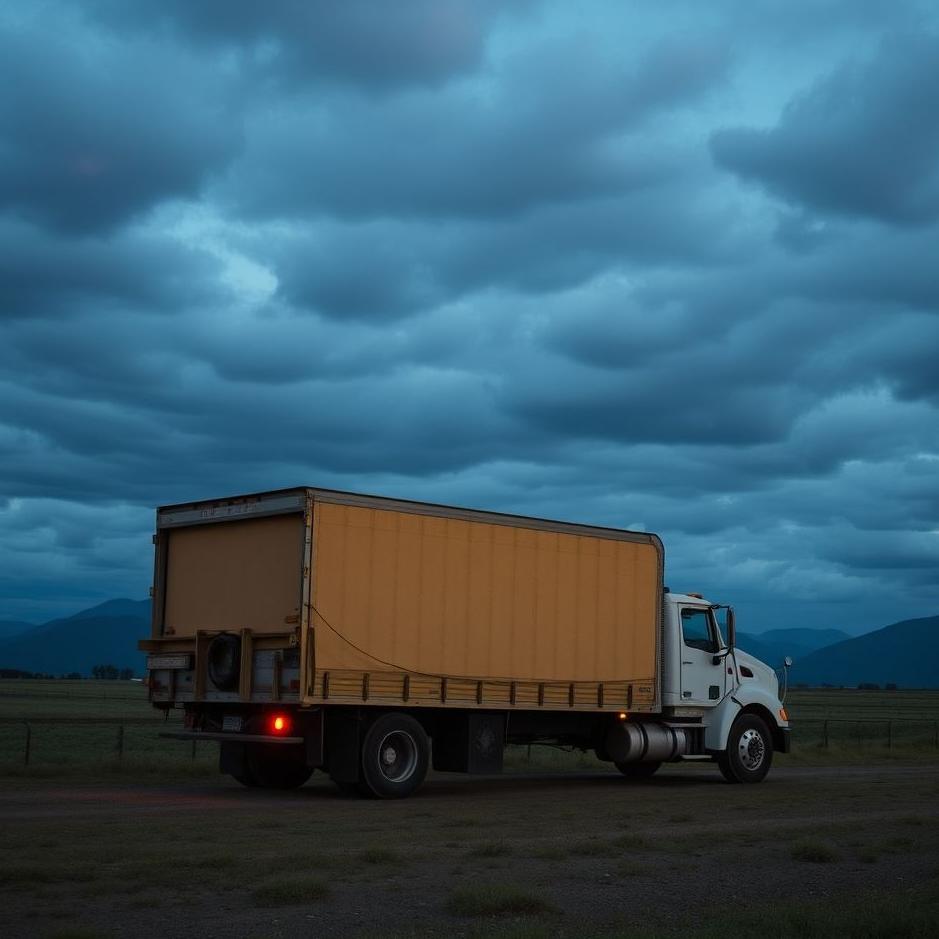 Dream : Staying under a truck in a dream