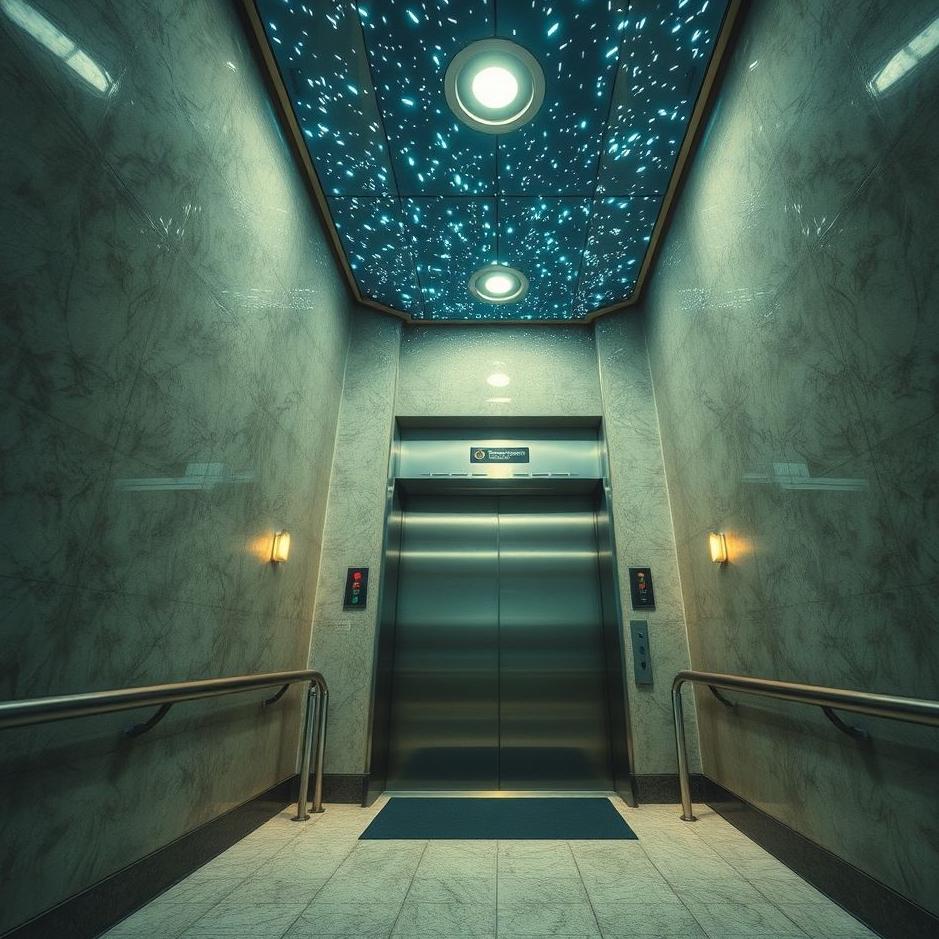 Dream : Staying under the elevator in the dream