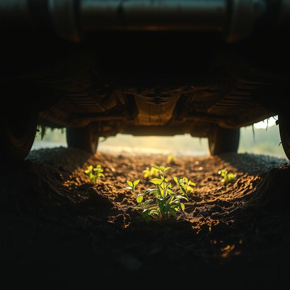 Dream : Staying under the soil of the car in the dream