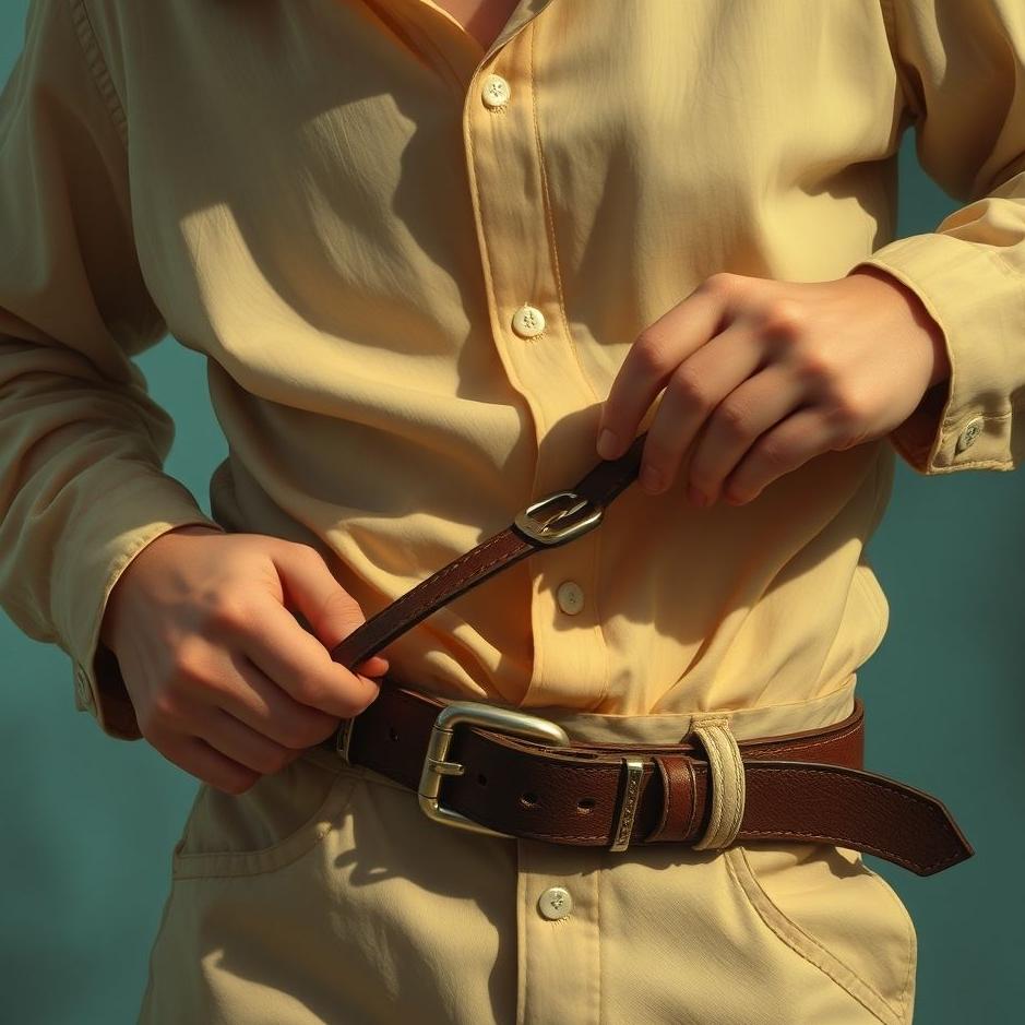 Dream : Stealing a belt in a dream