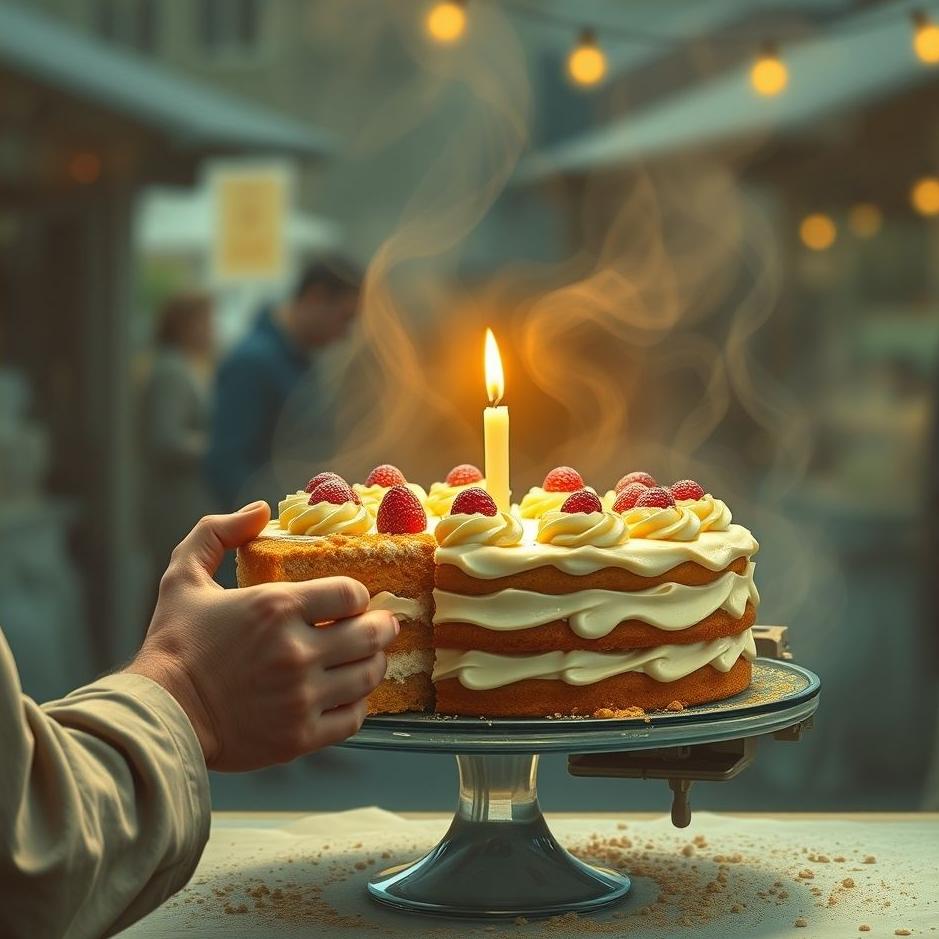 Dream : Stealing a cake from the market in your dream