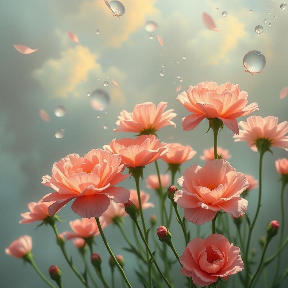 Dream : Stealing carnations in a dream