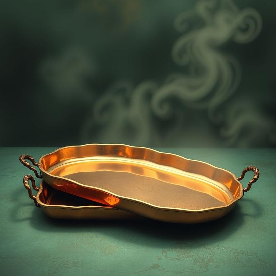 Dream : Stealing copper trays in a dream