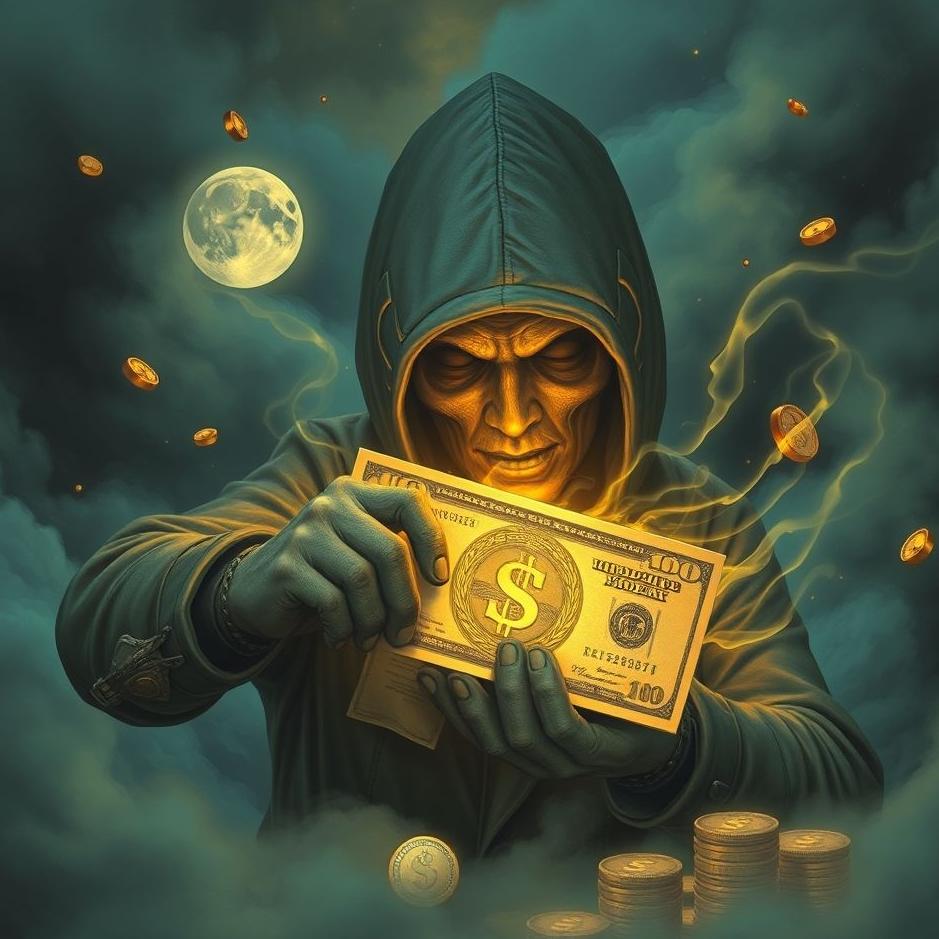 Dream : Stealing metal money in a dream