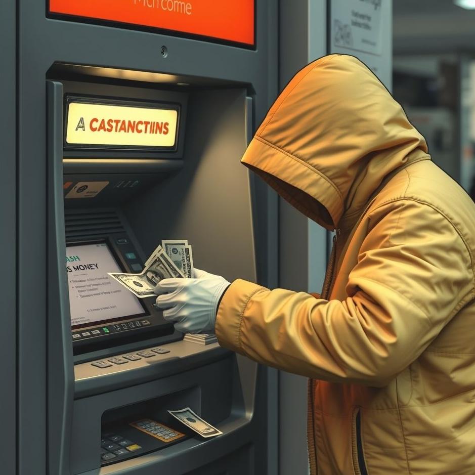 Dream : Stealing money from a cash machine