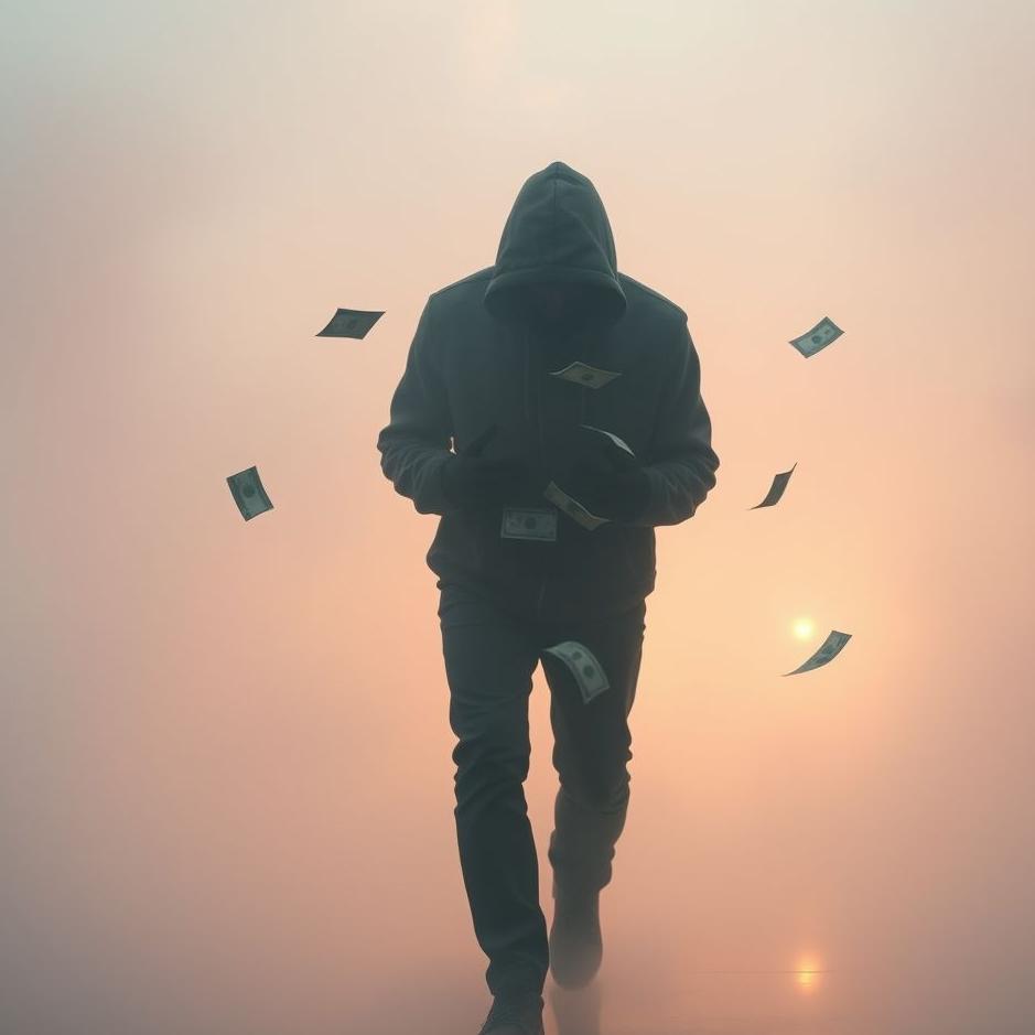 Dream : Stealing paper money in a dream