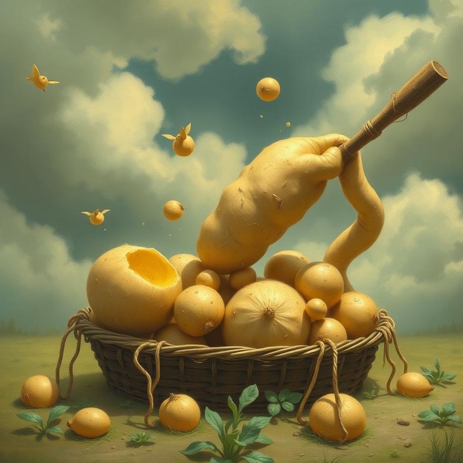 Dream : Stealing potatoes in a dream