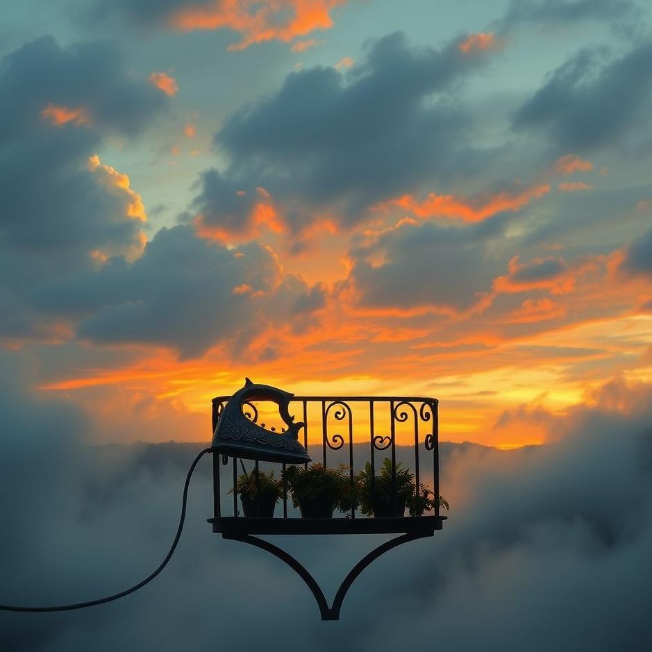 Dream : Stealing the balcony iron in a dream