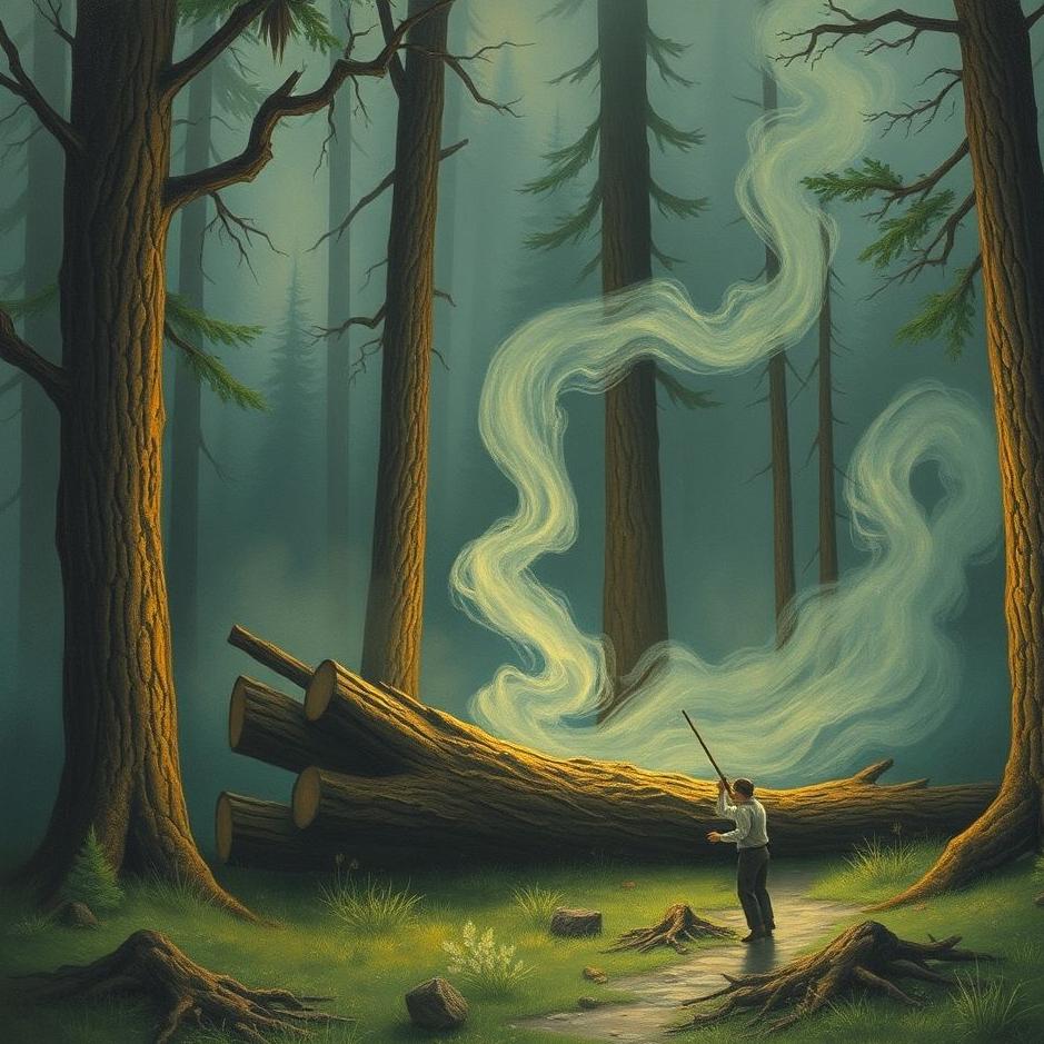 Dream : Stealing wood from the forest in a dream
