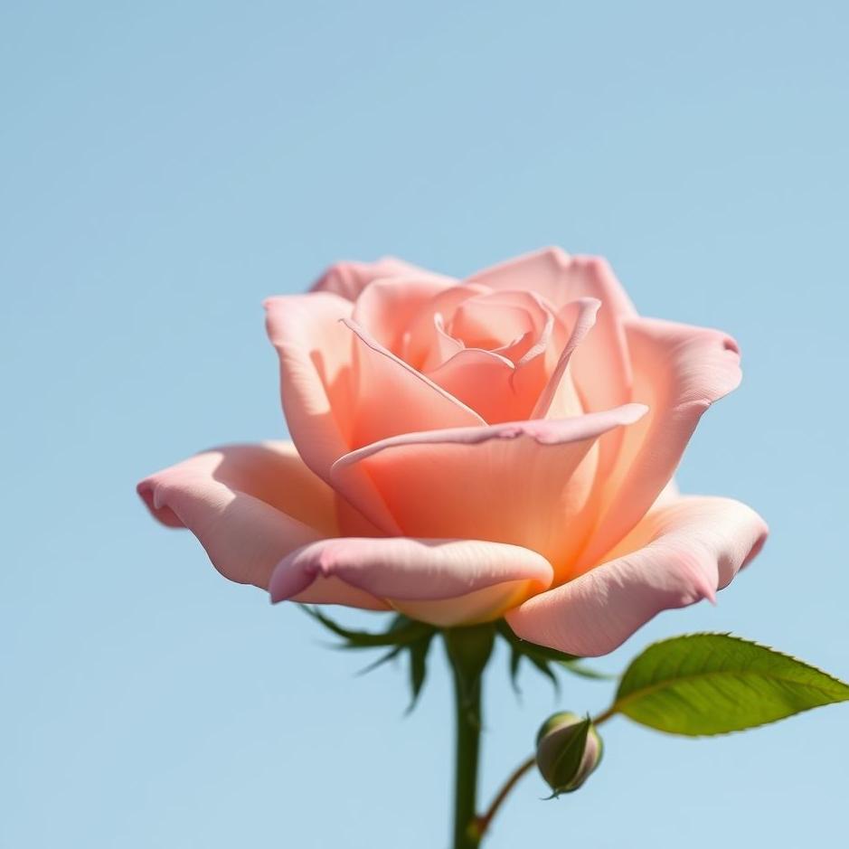 Dream : Stemless rose in a dream