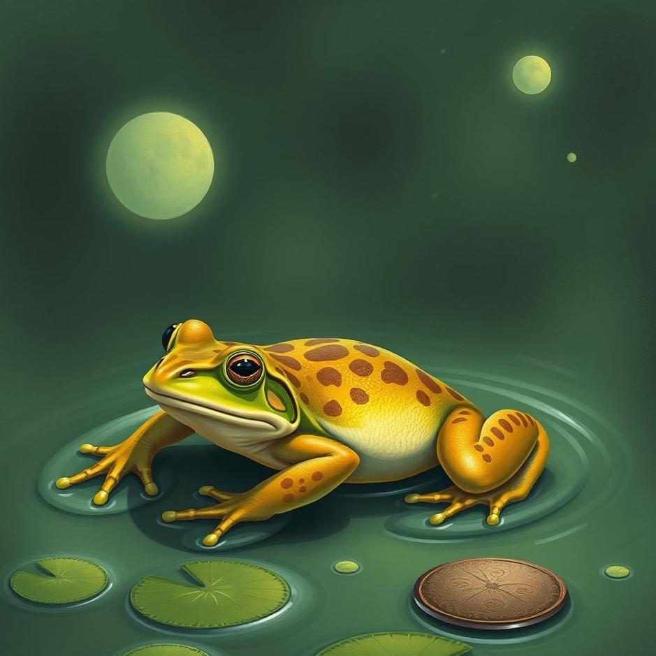 Dream : Step on a frog in a dream