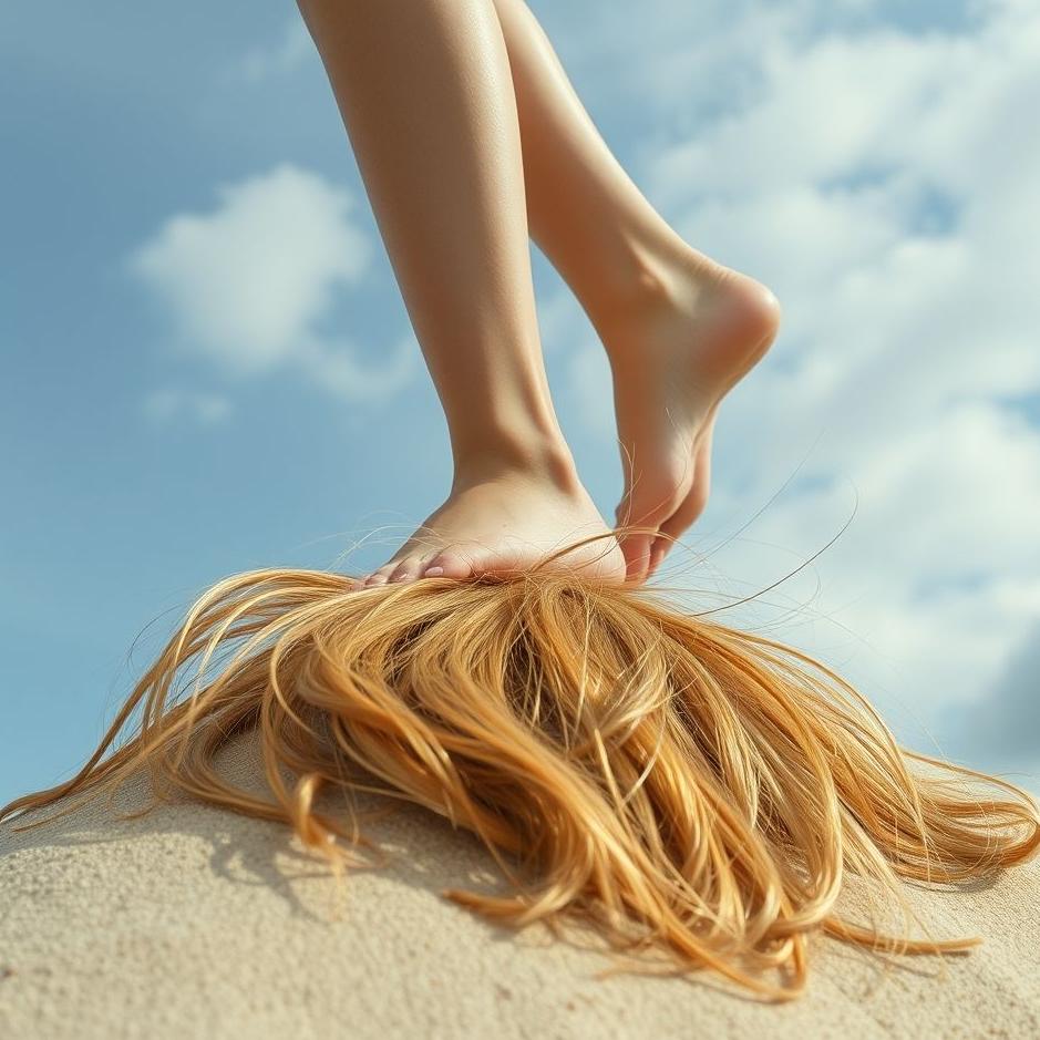 Dream : Step on hair in a dream