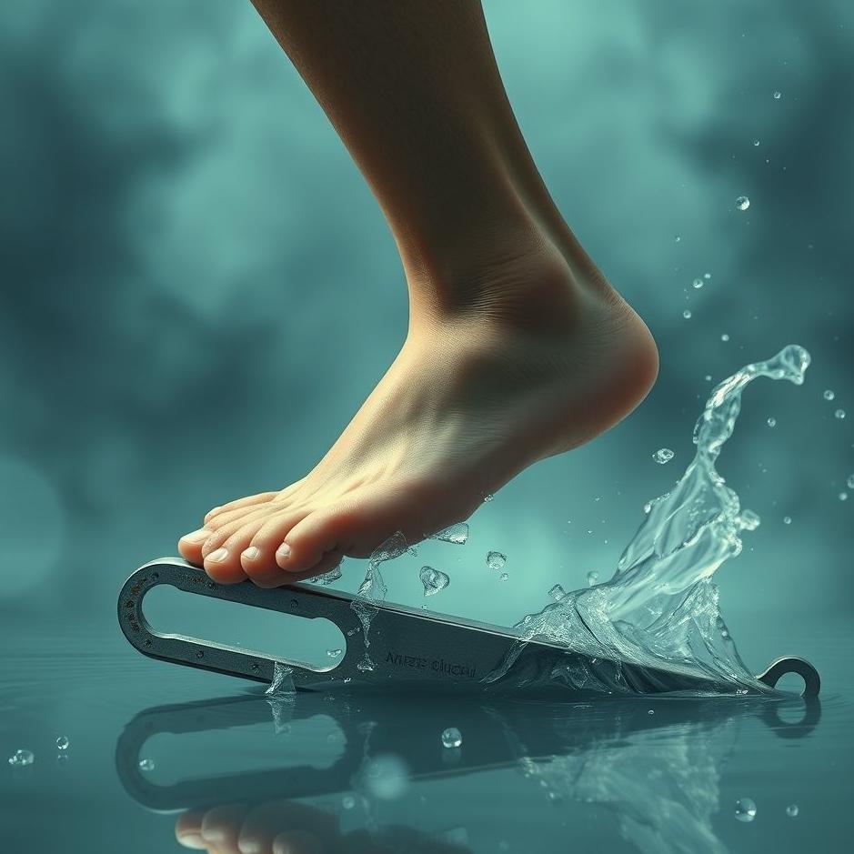 Dream : Stepping on a razor in a dream