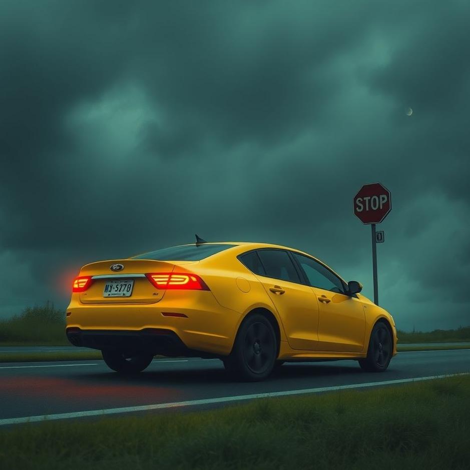 Dream : Stepping on the brakes and not being able to stop in a dream