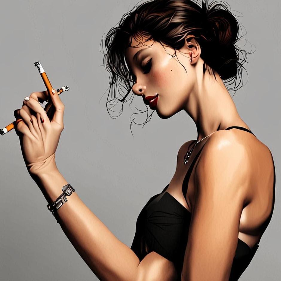 Dream : Stick a cigarette on your arm in a dream