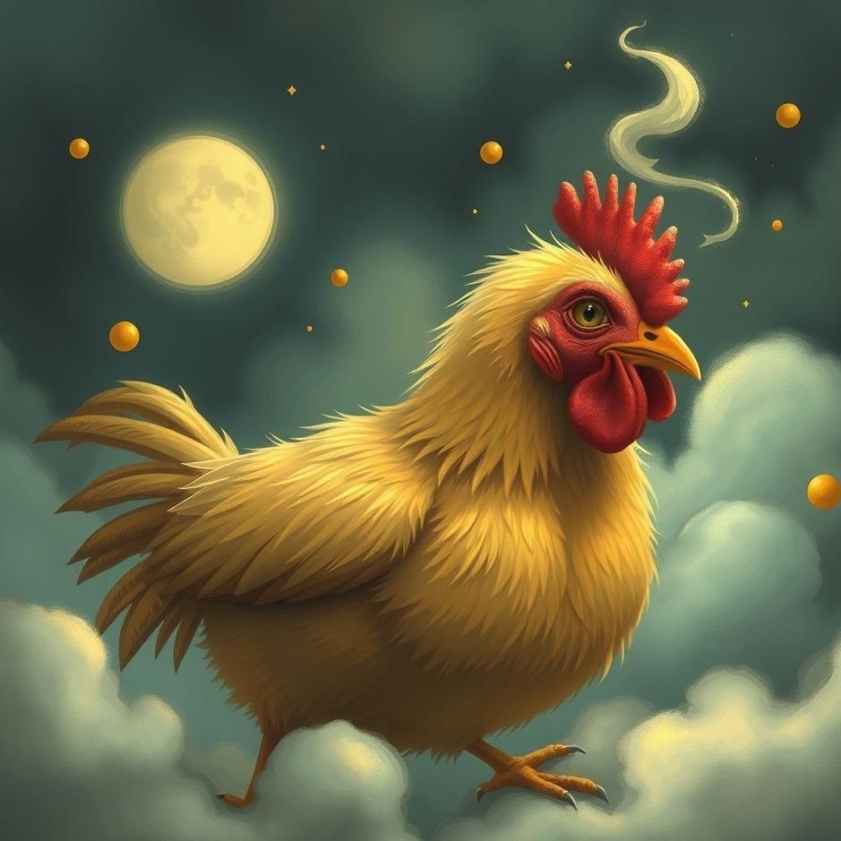 Dream : Stinky chicken in a dream