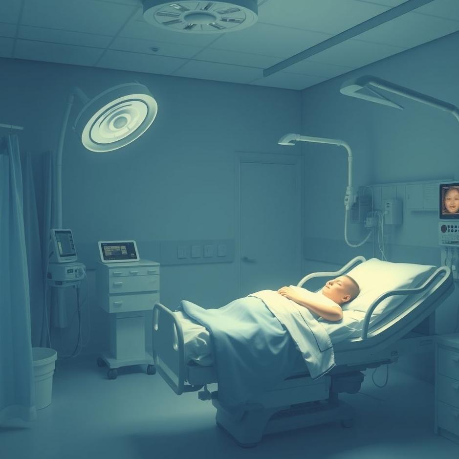 Dream : Stitches in a hospital in a dream