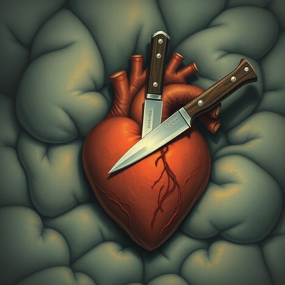 Dream : Stitching a knife in your heart in a dream