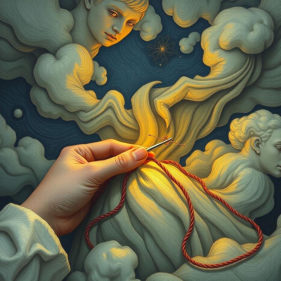 Dream : Stitching your own wound in a dream