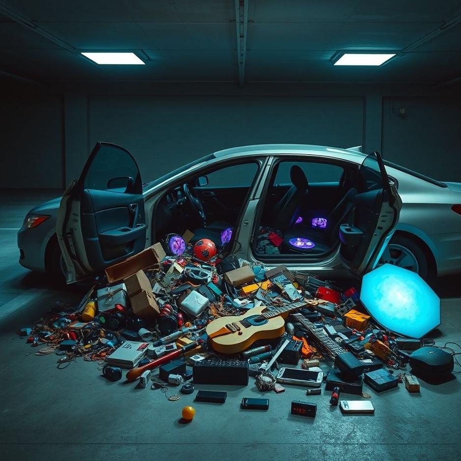 Dream : Stolen goods from the car in the dream