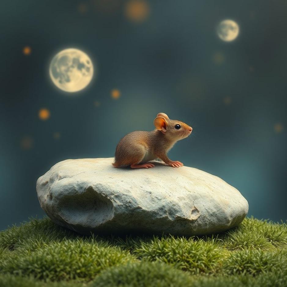 Dream : Stone a mouse in a dream
