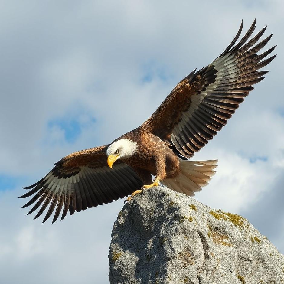 Dream : Stone an eagle in a dream