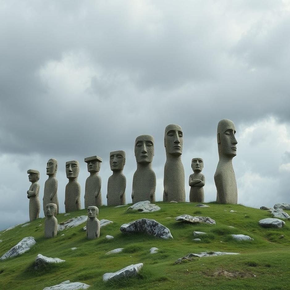 Dream : Stone people in a dream