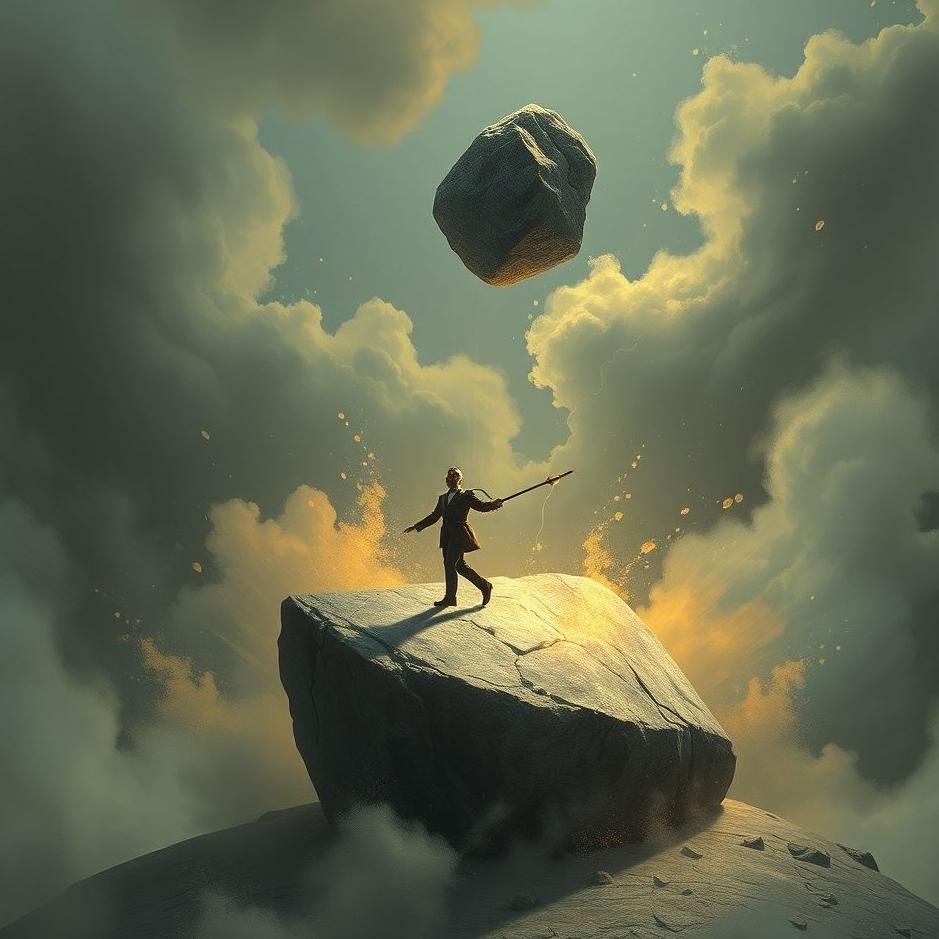 Dream : Stone thrown at his head in a dream