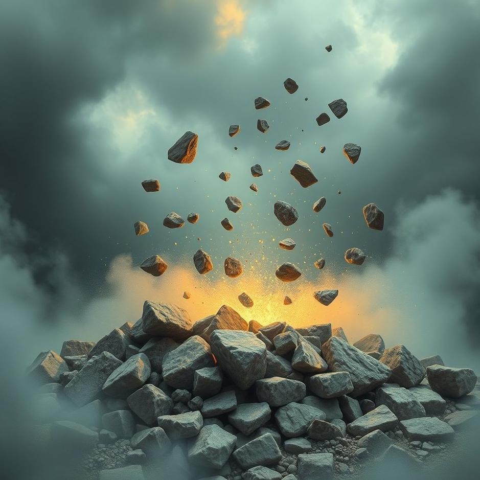 Dream : Stones being thrown at oneself in a dream