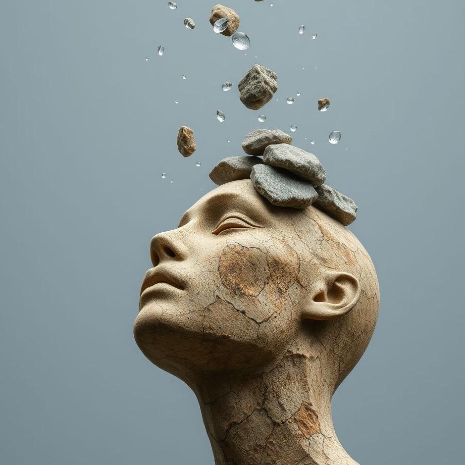 Dream : Stones raining down on the head 