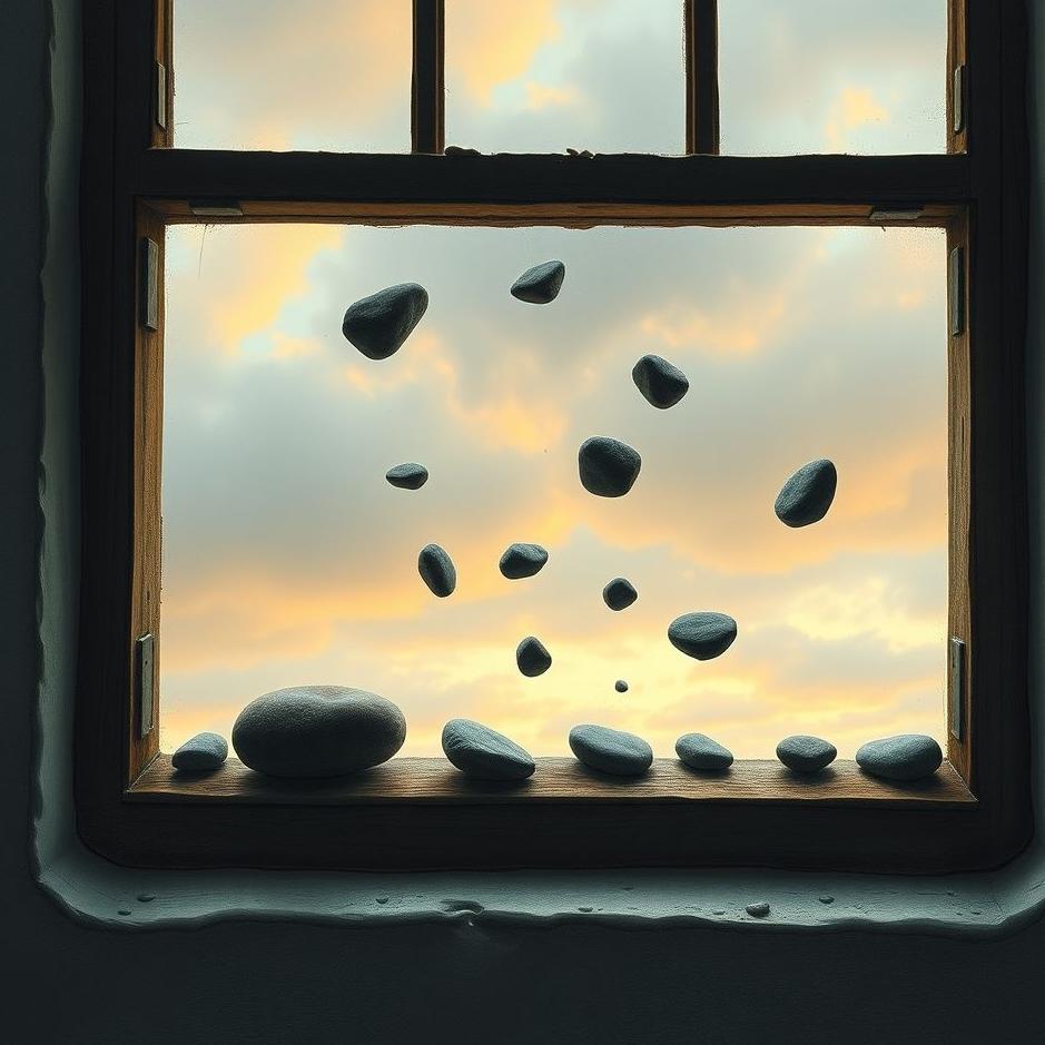 Dream : Stones thrown at the window in a dream
