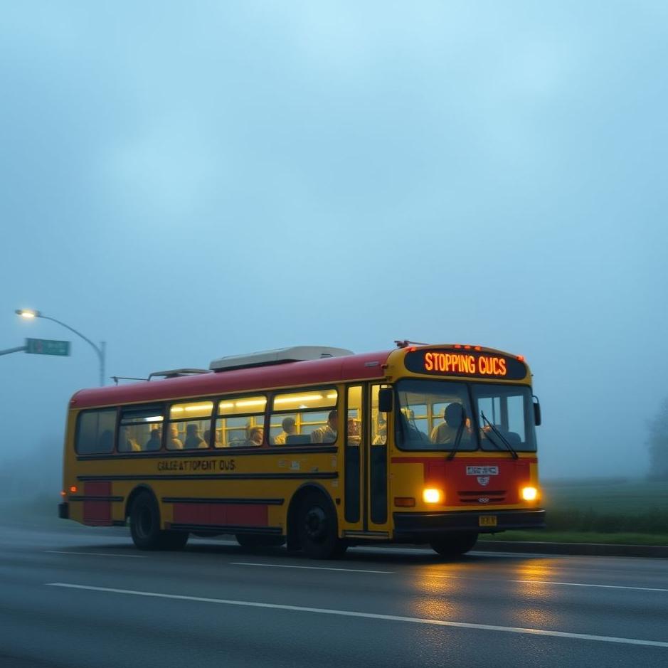 Dream : Stopping a bus in a dream