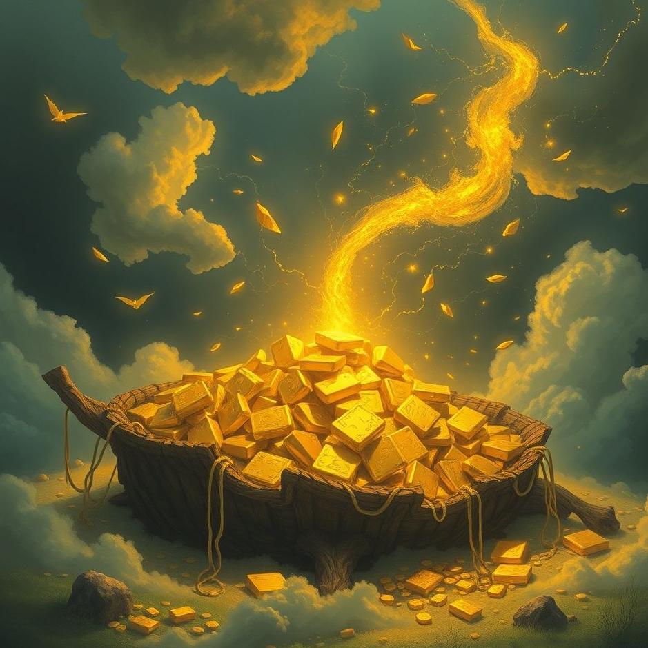 Dream : Storing gold in the dream
