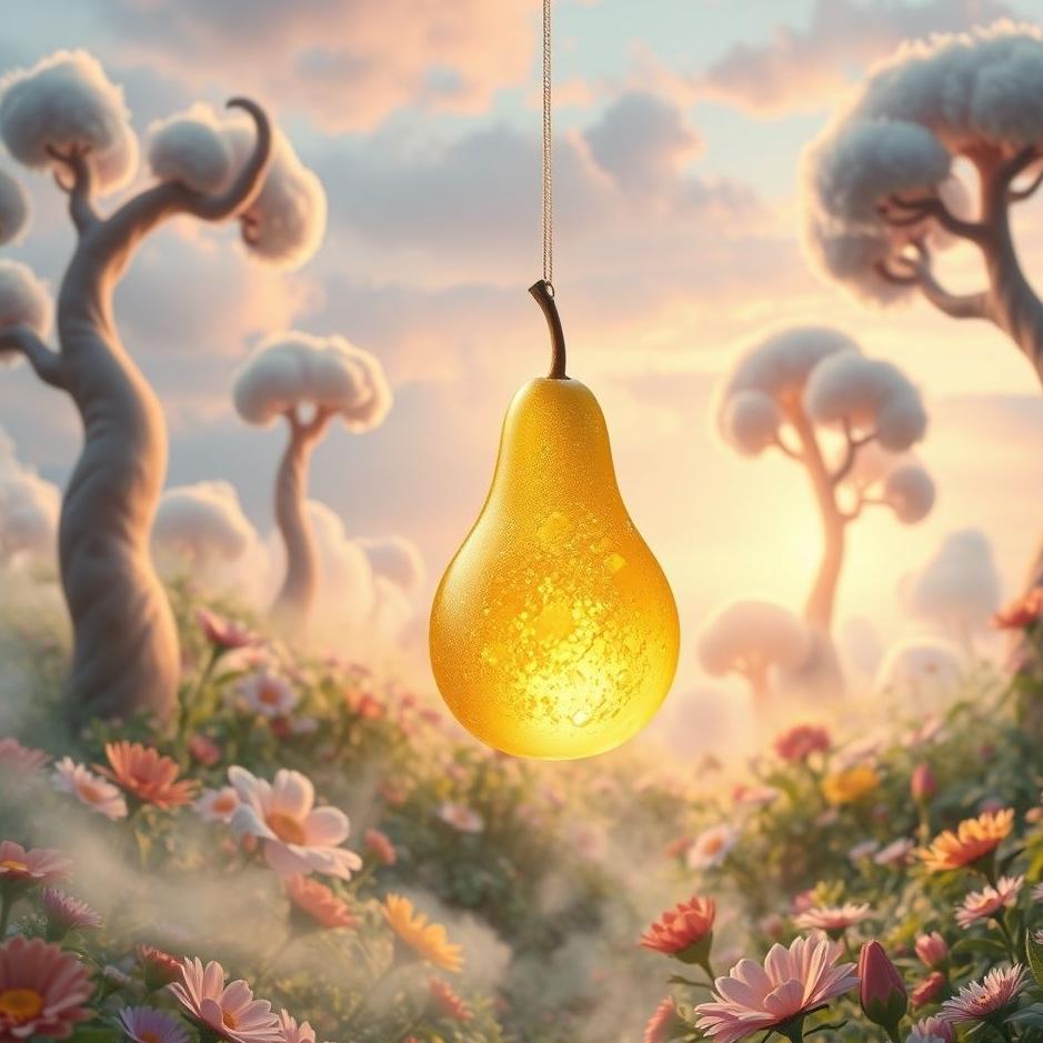 Dream : Storing pear in the dream