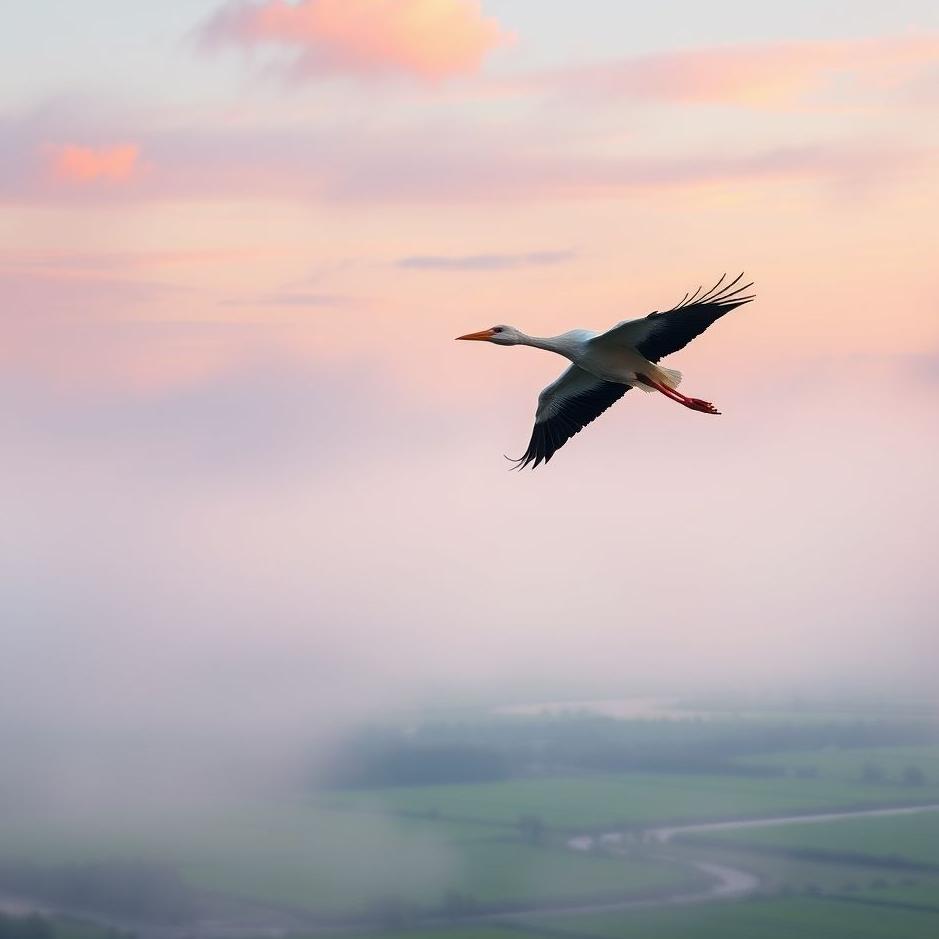 Dream : Stork migration in a dream