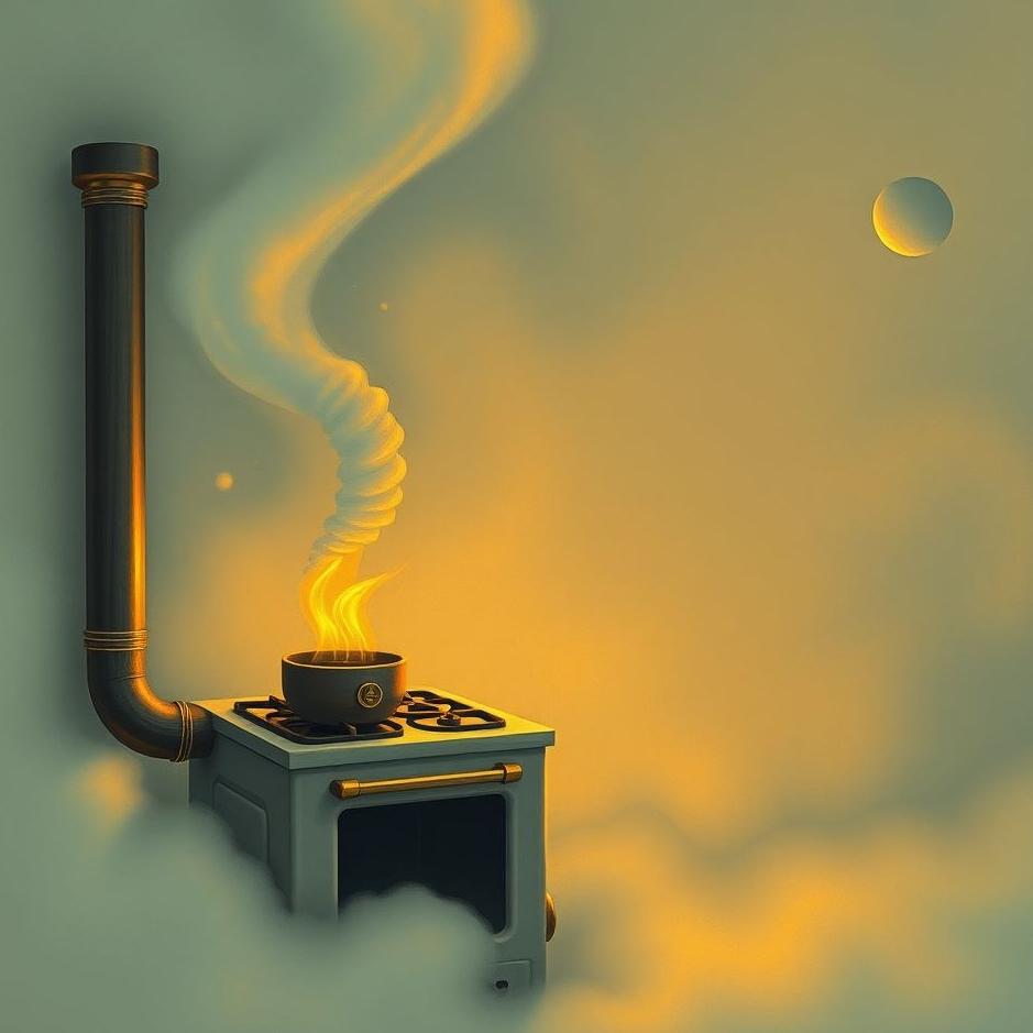 Dream : Stove and a pipe in a dream