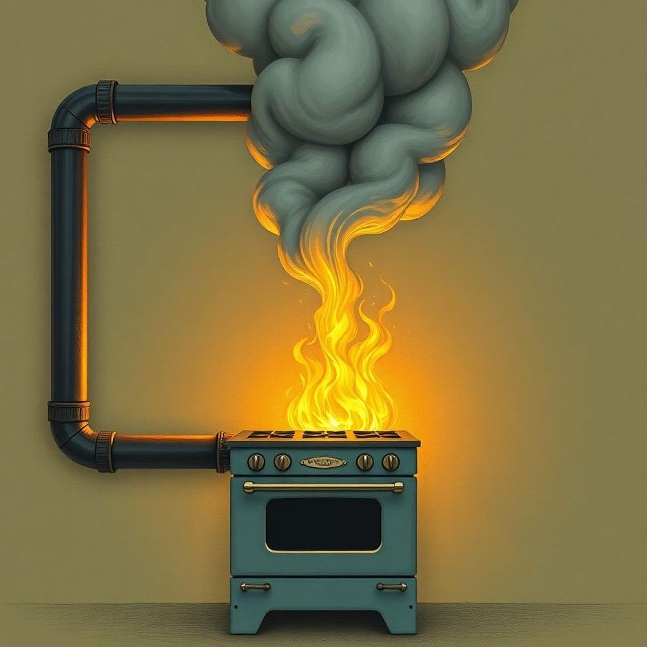 Dream : Stove and its pipe in a dream