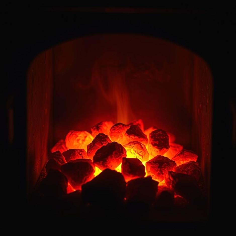 Dream : Stove coal in a dream