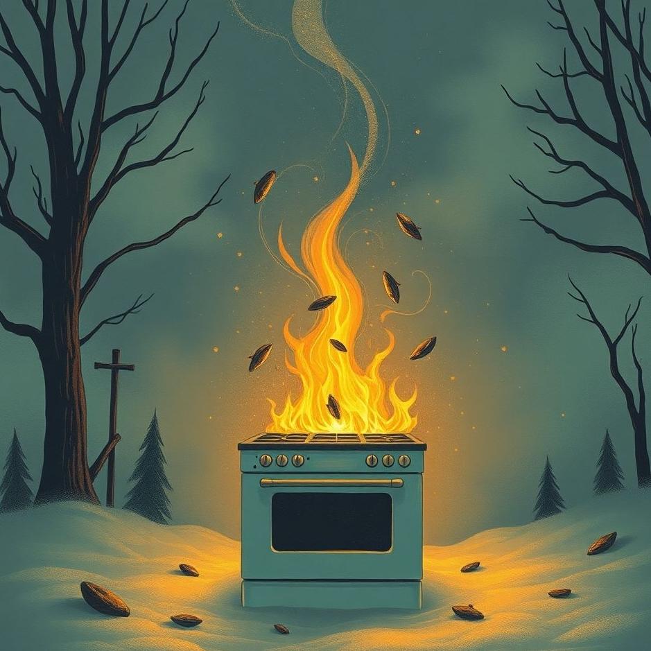 Dream : Stove fall in a dream
