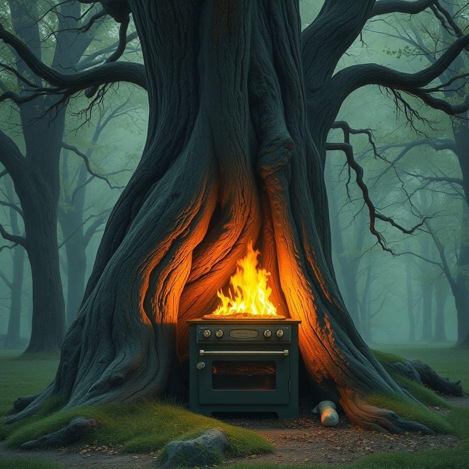 Dream : Stove from the tree in the dream