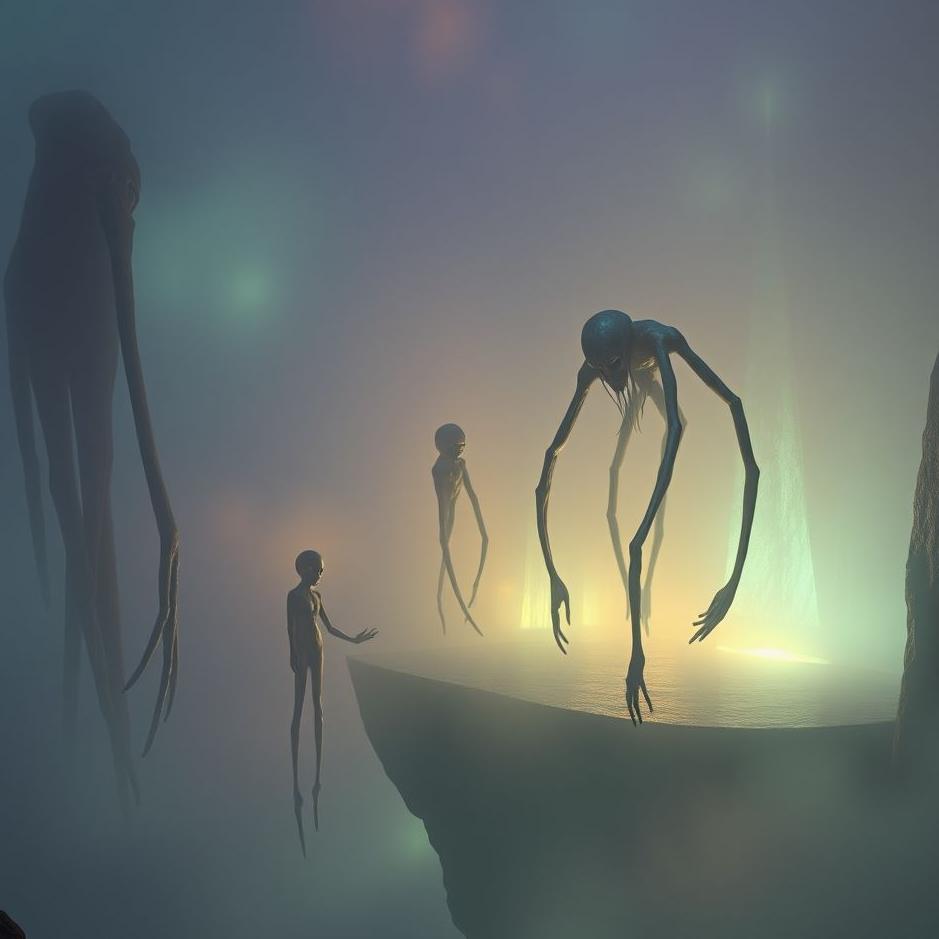 Dream : Strange beings in a dream