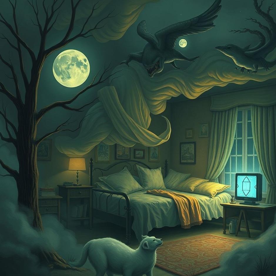 Dream : Strange events at home in a dream