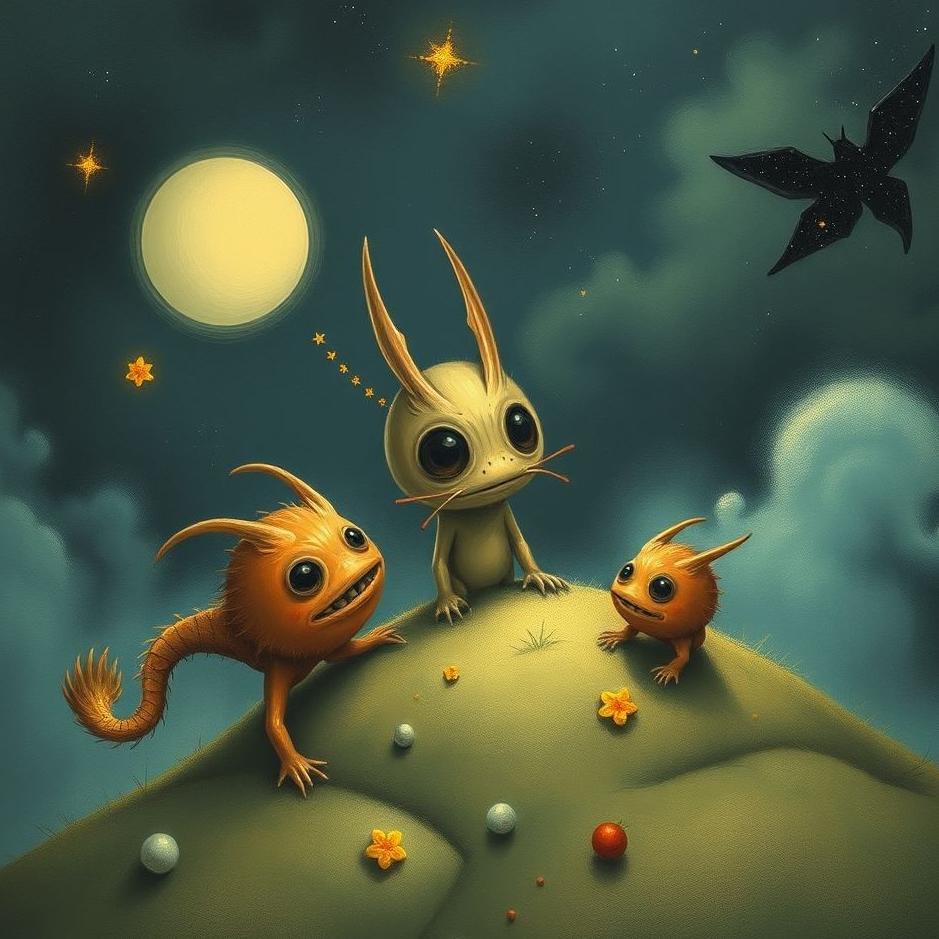 Dream : Strange little creatures in a dream